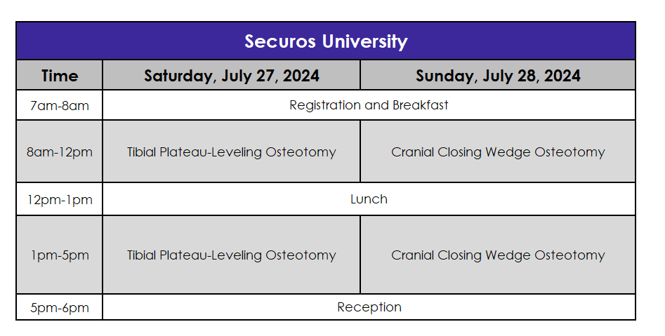 July agenda