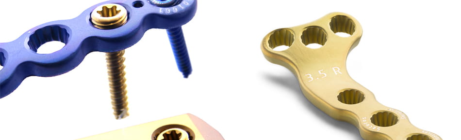 orthopedic screws and rods